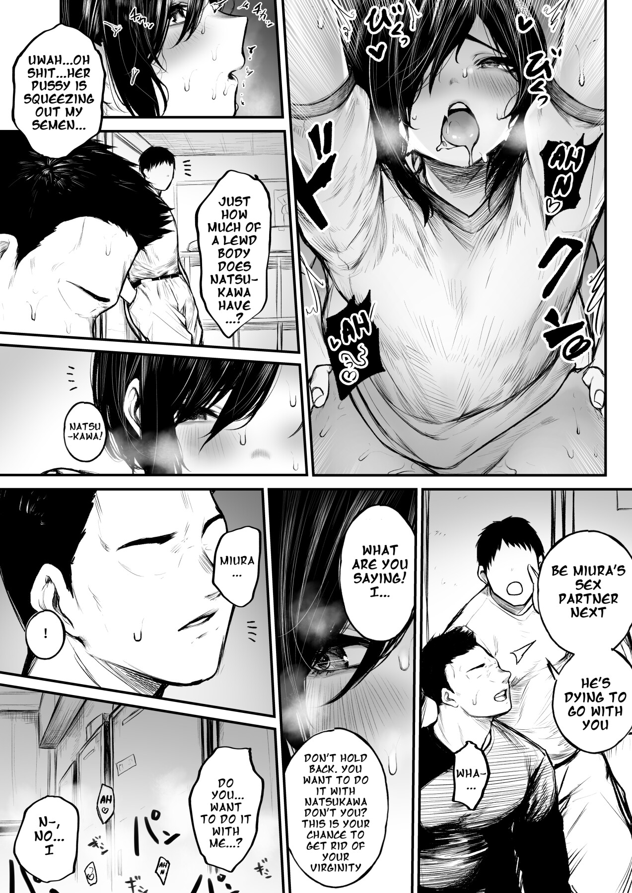 Hentai Manga Comic-A Story about a Girl who became the Baseball Club's Sexual Relief Manager-Read-15